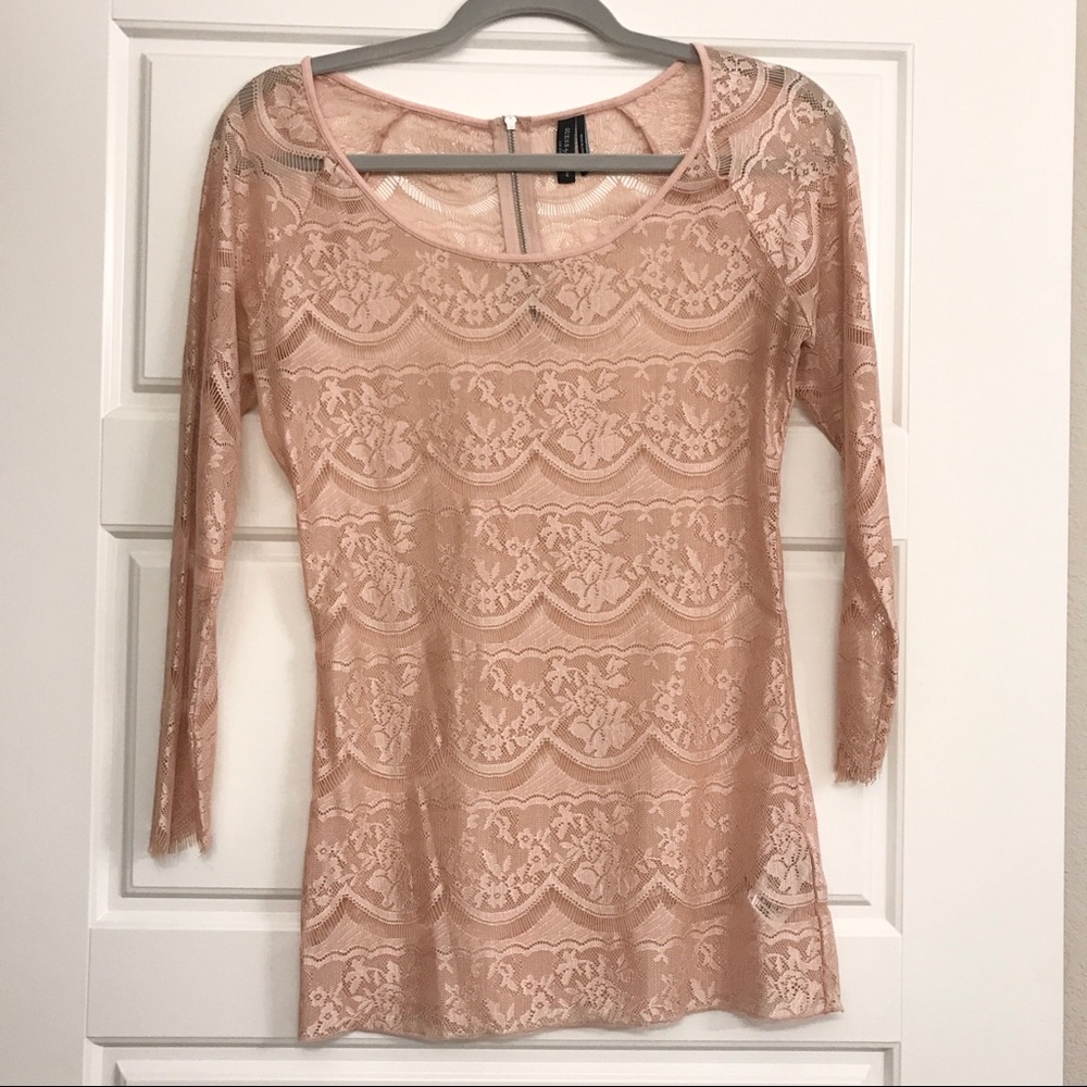 Blush Marciano blouse